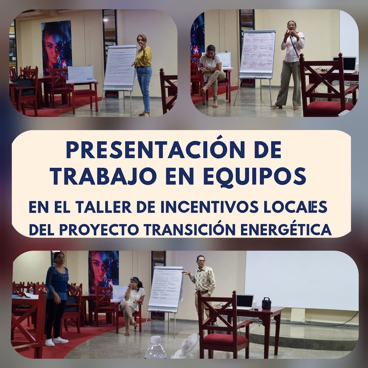 GambinoYordanka's tweet image. Segundo dia fortaleciendo los incentivos locales que hacen posible la transición energética. Cada paso juntos reafirma nuestro compromiso con un futuro sostenible, donde las comunidades son protagonistas y la energía limpia se convierte en motor de desarrollo.