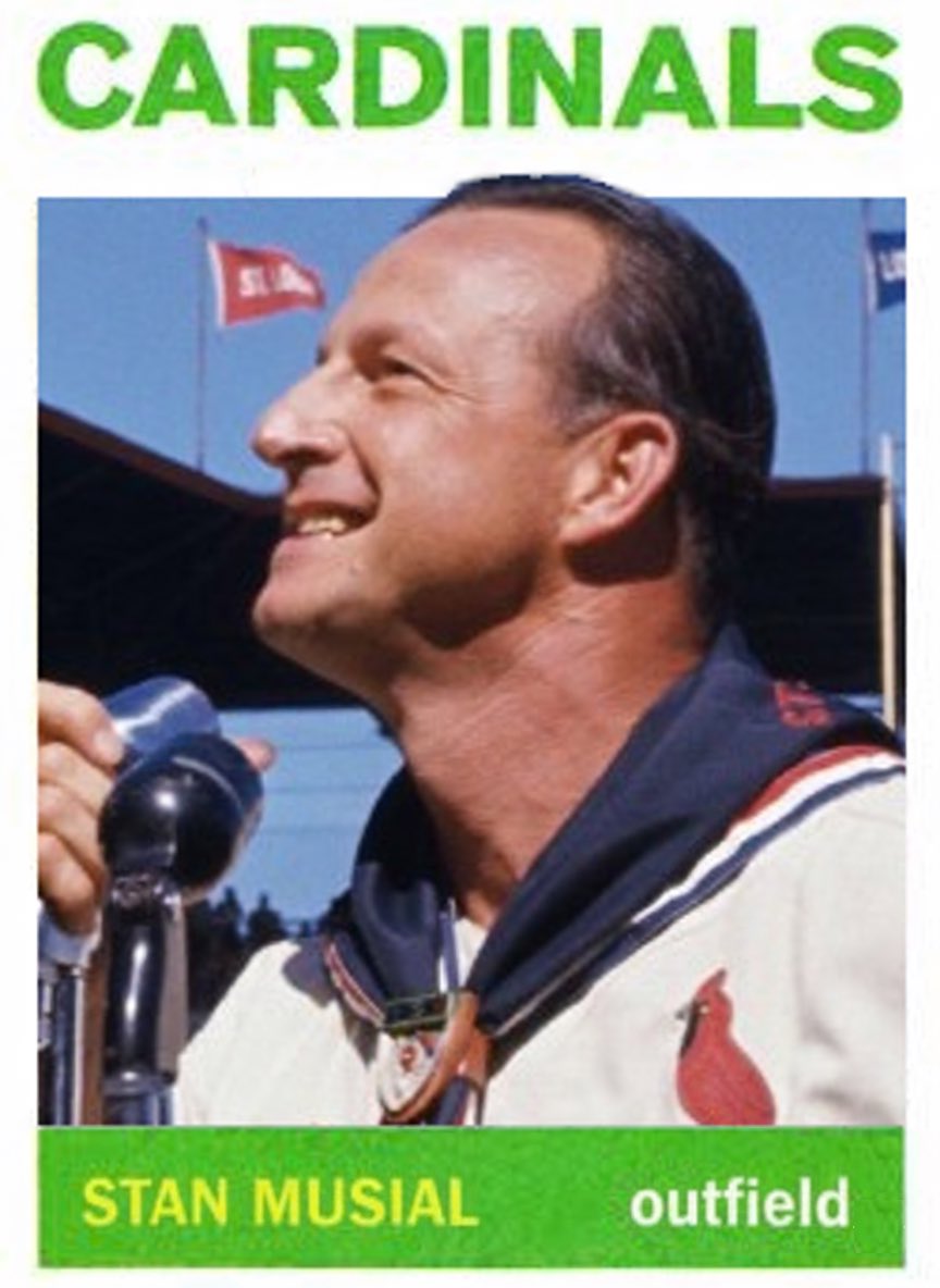 Trying to work on custom cards to fill some gaps out there. Practicing. 1964 Topps Stan Musial career capper attempt here. How terrible is it? I am aware of some issues, don’t know how glaring they are to others.