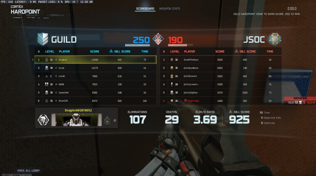 tDraglord's tweet image. First 100 #EoX on top