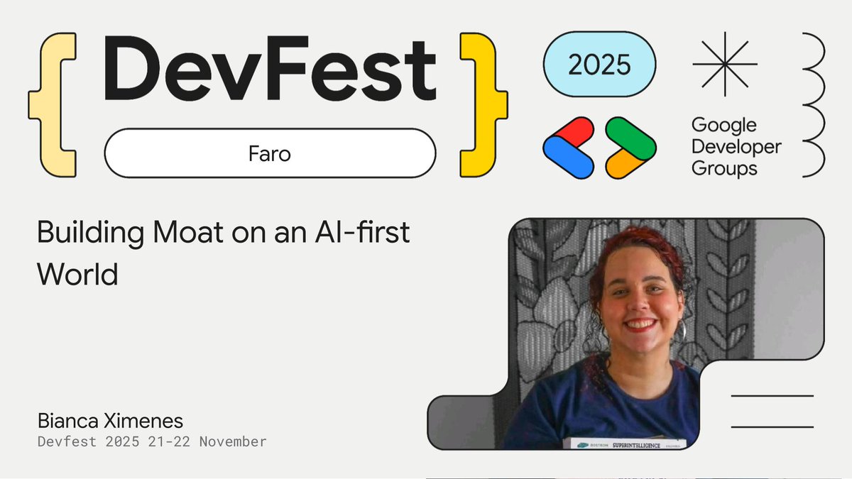 GDG Faro tweet media
