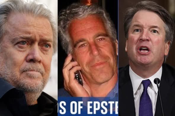 BREAKING: New emails showed Jeffrey Epstein plotting with Steve Bannon to discredit Christine Blasey Ford and get Trump judge Brett Kavanaugh confirmed!

In September 2018, Epstein wrote to Bannon that "I delayed my trip a day. So I'm still around…Tell [Kavanaugh attorney Bill