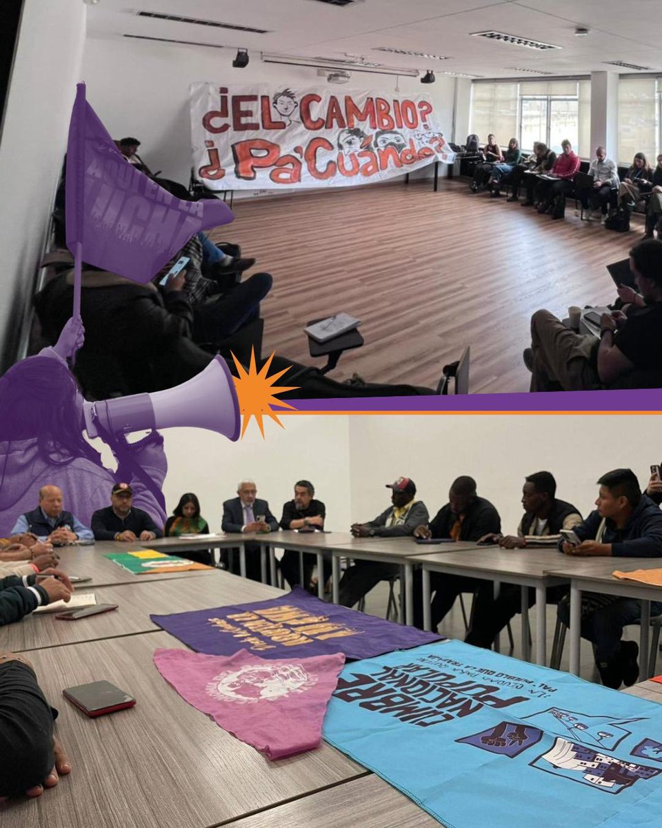 El pueblo se movilizó por las transformaciones. Ahora le toca al gobierno cumplir con lo pactado.
Aquí en la Lucha exigimos coherencia y respeto a la palabra.
<a href="/petrogustavo/">Gustavo Petro</a> <a href="/DapreCol/">DAPRE</a> <a href="/GabrielRondonO/">Gabriel Rondón</a> #CumplaElCambio