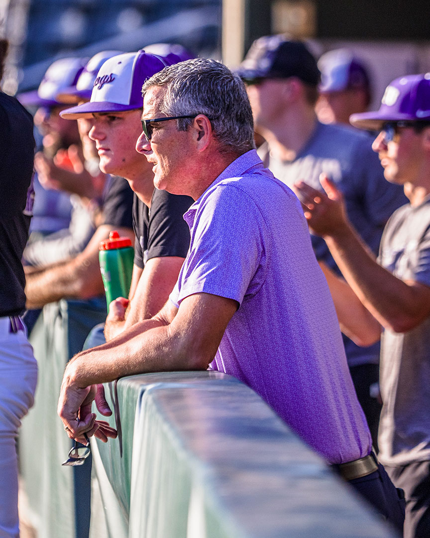 TCU_Baseball's tweet image. celebrity sighting at the ballpark @Buddie52 

#GoFrogs | #FrogballUSA
