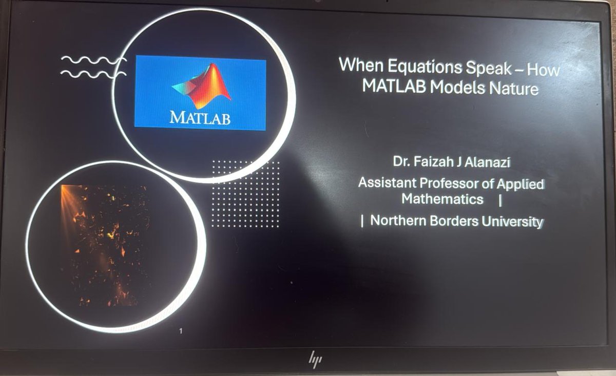 MathClub_NBU's tweet image. جزء من محاضرة د. فايزة جمال الديدب