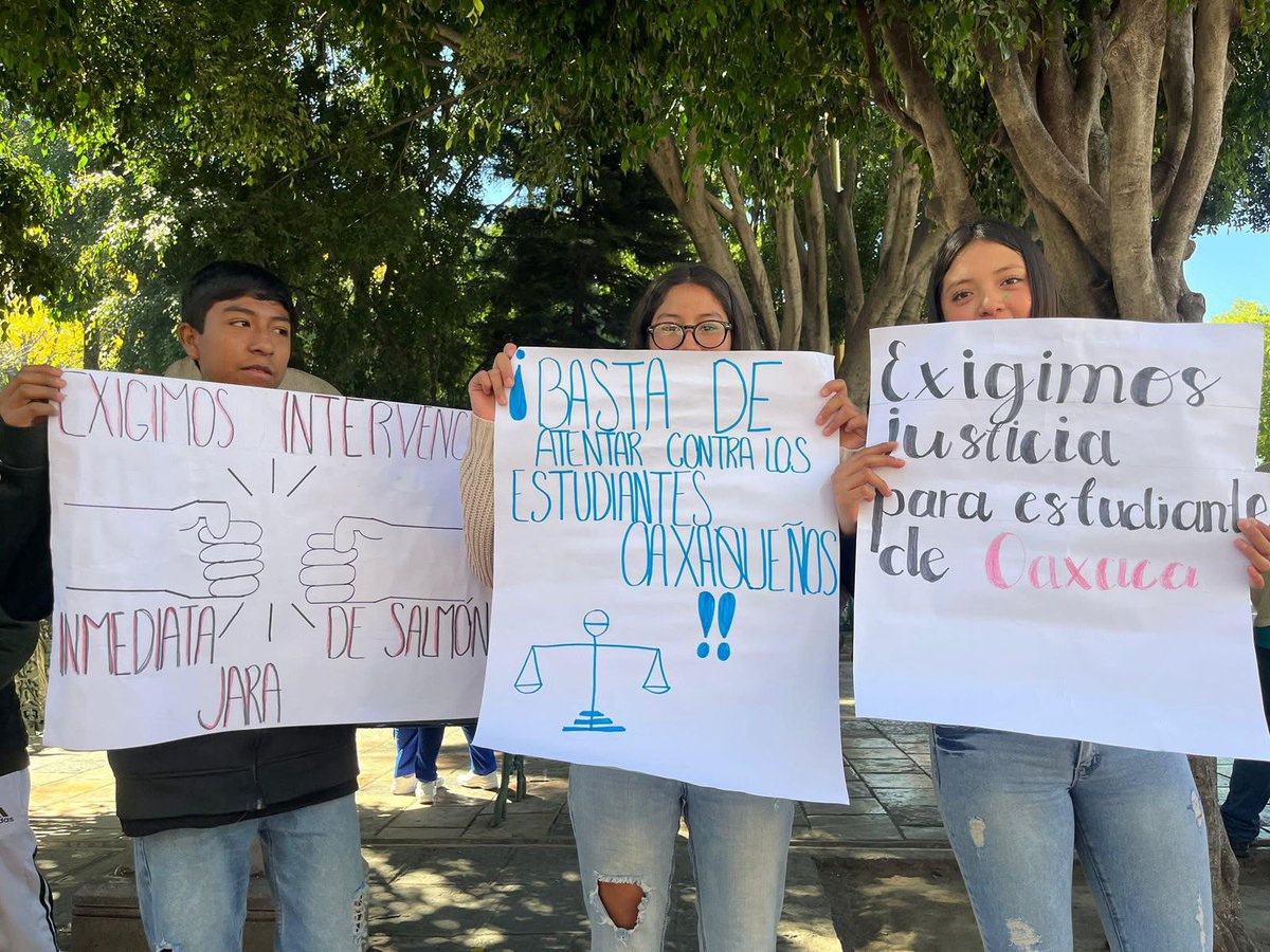 No puede ser posible que a casi 9 meses el gobierno no ha hecho nada ante las agresiones que sufrieron nuestros estudiantes.#4TOaxacaIgnoraEstudiantes
