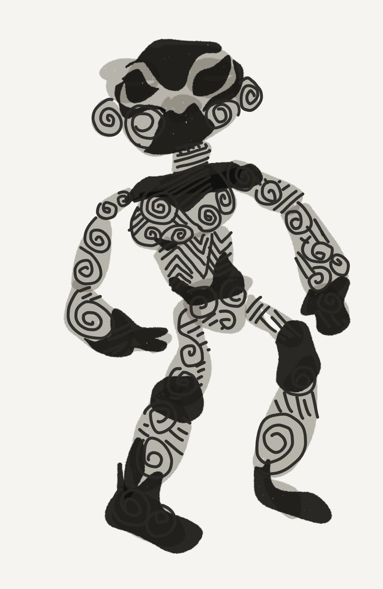 jimmygunawanapp's tweet image. #bsdoodles Jomon Tribe Tattoo Spiderman