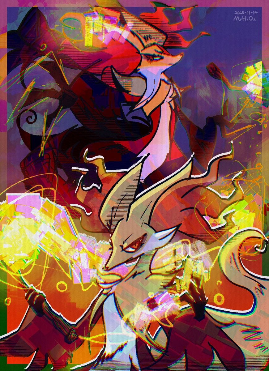 마폭시!!
#マフォクシー #Delphox