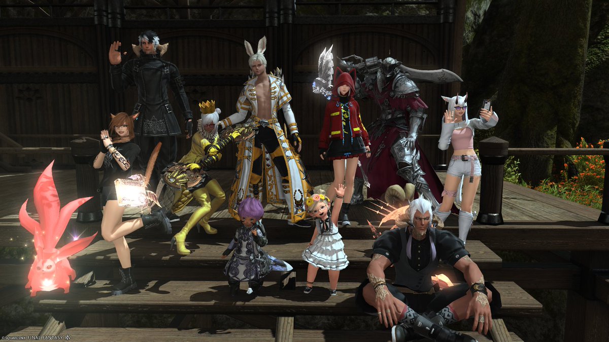 Had a super fun night with this lot! Thank you so much <a href="/samwilljam/">Sammy</a> for setting this up and for letting us invade your house after! ❤️
#FFXIV