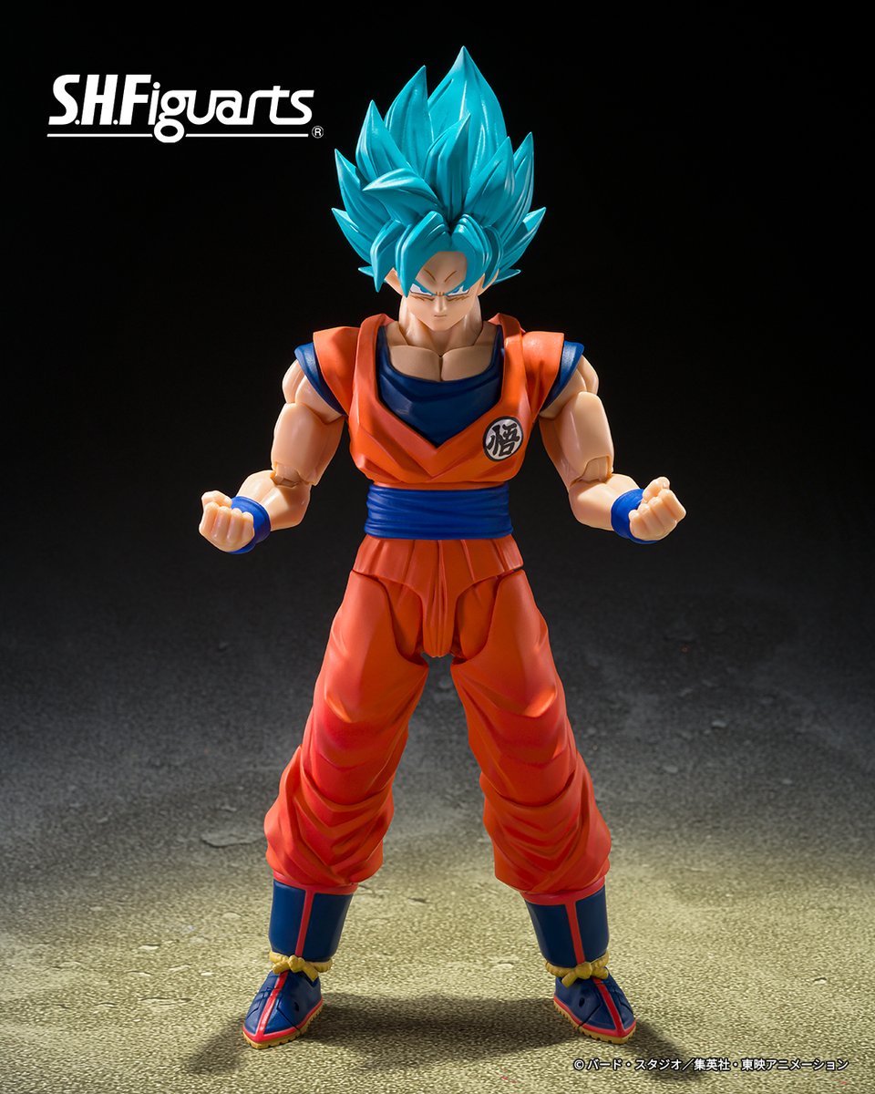 ドラゴンボール超』より S.H.Figuarts 🔴超サイヤ人ゴッド孫悟空〈神の