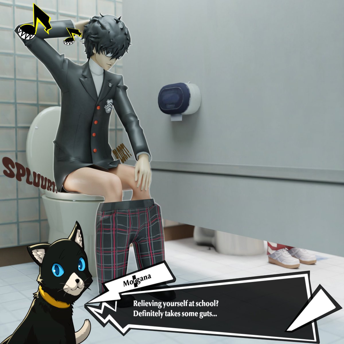 I know I said I'd make an alt for male stuff but the muse wouldn't let up until I made this

+I can't resist a good Joker post every once and while