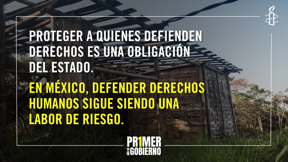 🧵 Proteger a quienes defienden derechos es una obligación del Estado.
En México, defender derechos humanos sigue siendo una labor de riesgo.