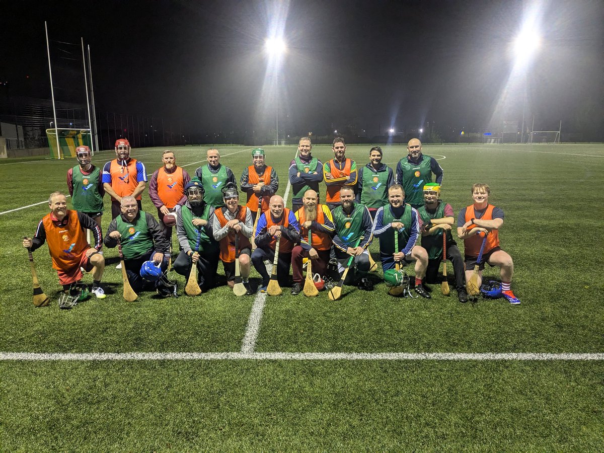 Tough conditions but still good squad out with the Halfpacehurlers 👏👏