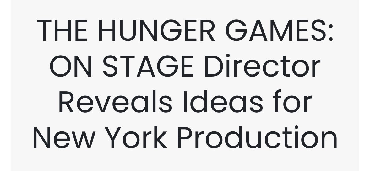 They should do it at The Tank