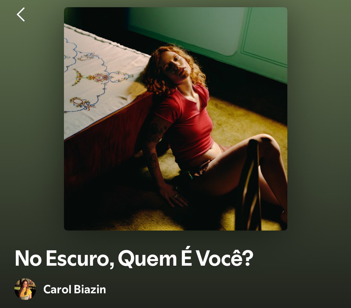 aqui no meu spotify carol biazin sempre será a número 1 !!!!!!!