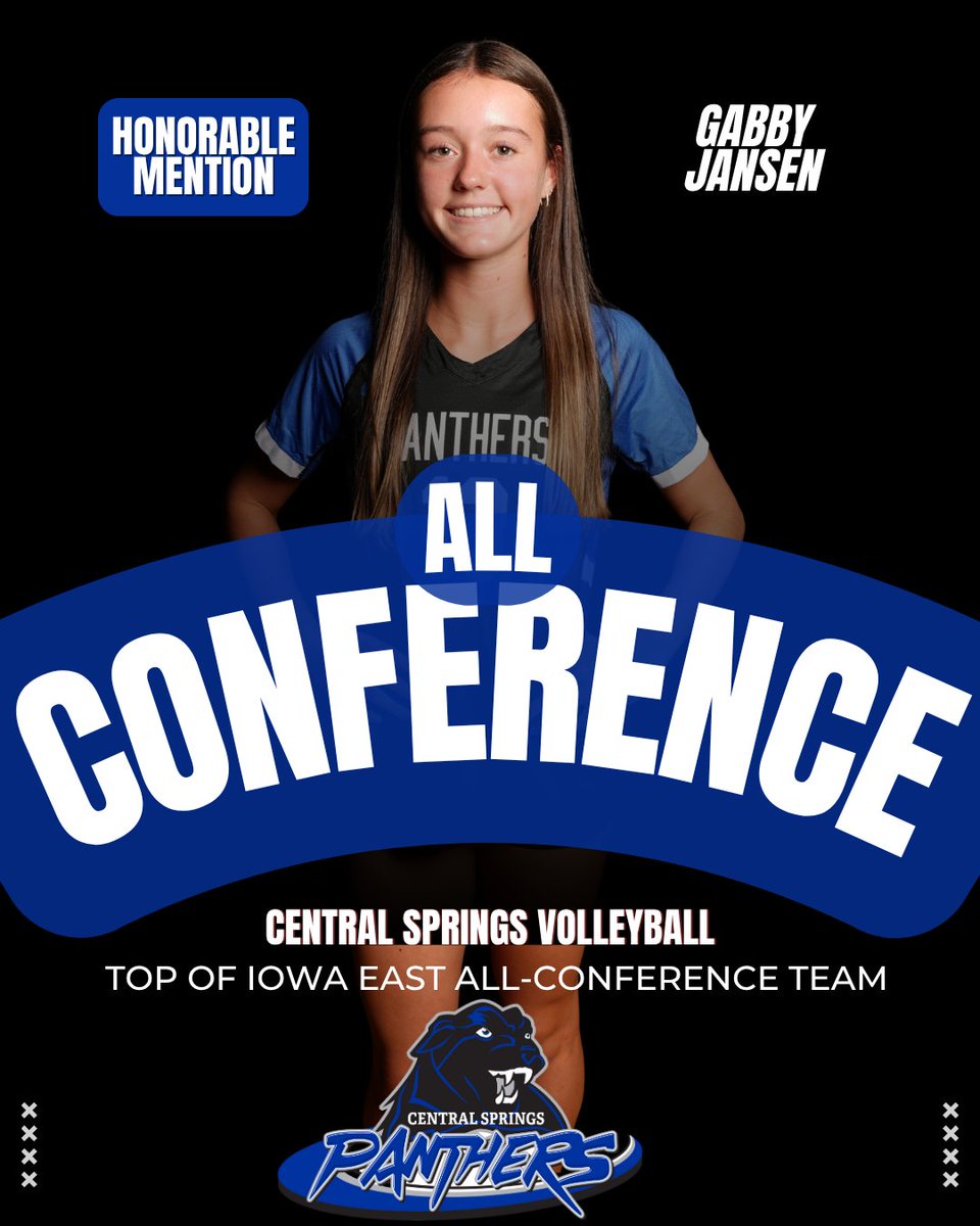 CS_Panthers's tweet image. To kick off our Fall Sports recap, we want to congratulate our two All-Conference Volleyball selections. Congratulations, Sydney and Gabby!