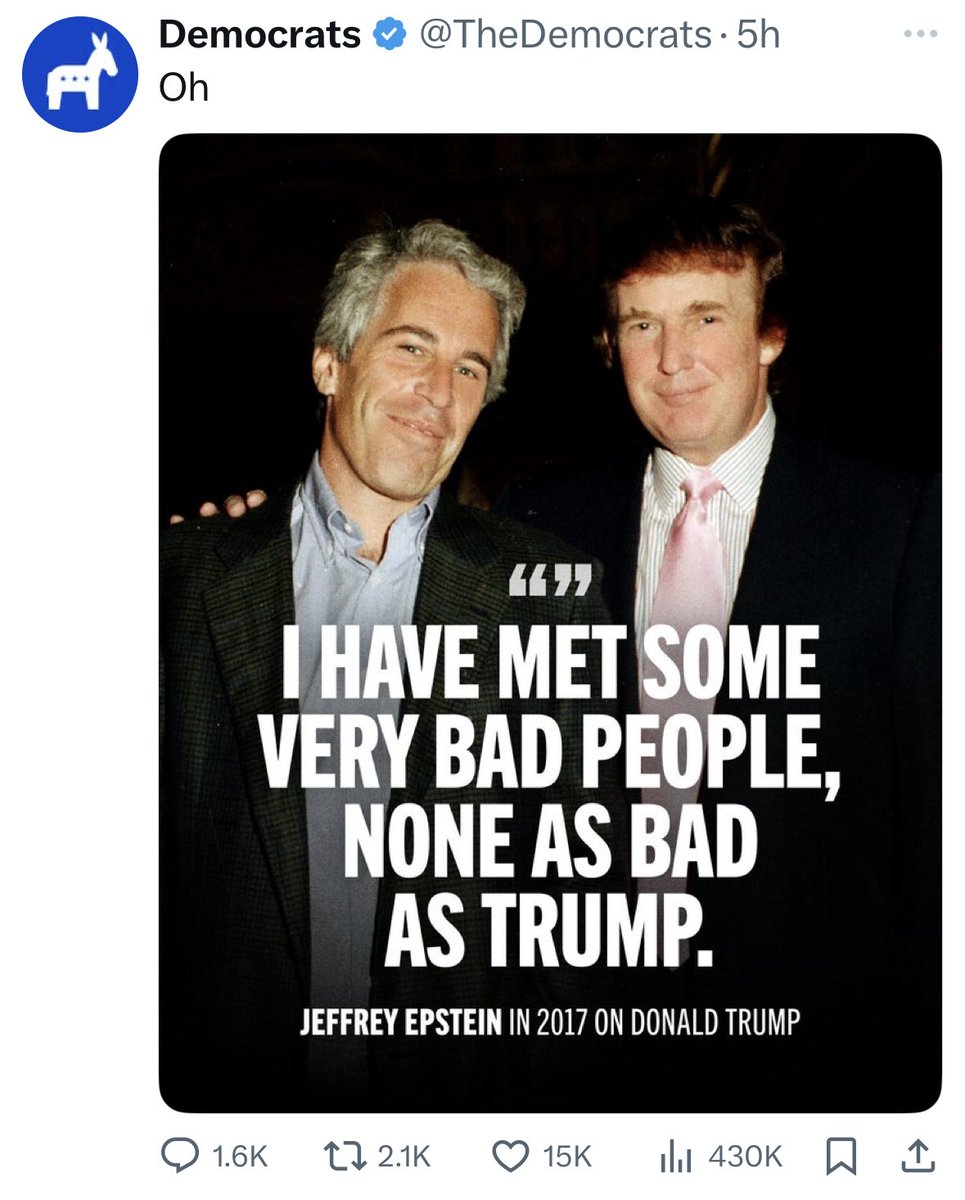 It’s funny how years later this photo shop of Trump and Epstein is still circulating by the desperate Demon rats😂😂 I actually had this photo looked into by someone I know in the CGI community. It’s photoshopped.