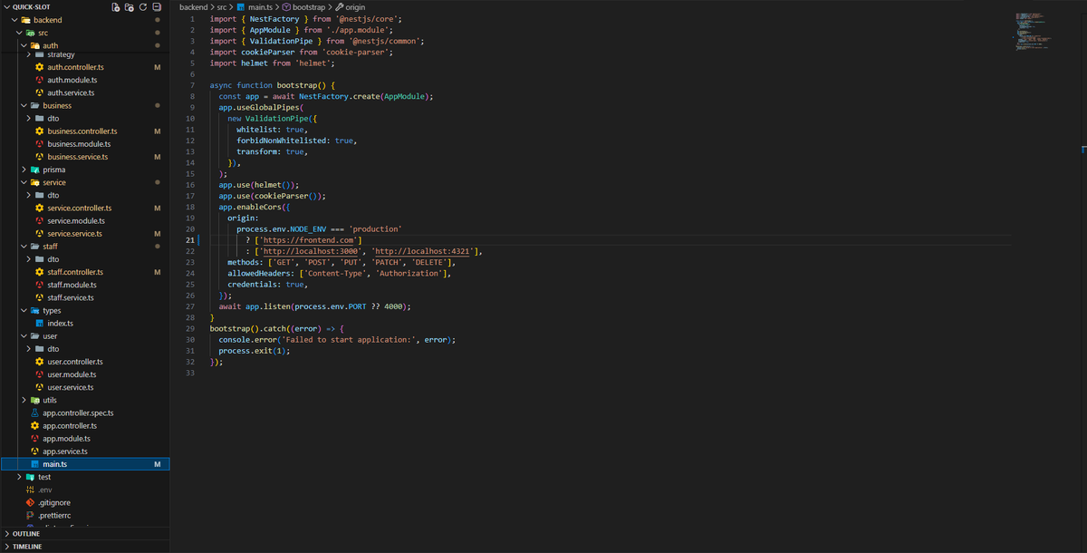 demoladevop's tweet image. Been off twitter for a while.

I’ve been building a booking system with @nestframework  + @prisma &amp;amp; the flow of writing controllers, guards, services, and DTOs has honestly been a joy. NestJS just makes backend architecture feel organized and scalable

Big fan of this framework.
