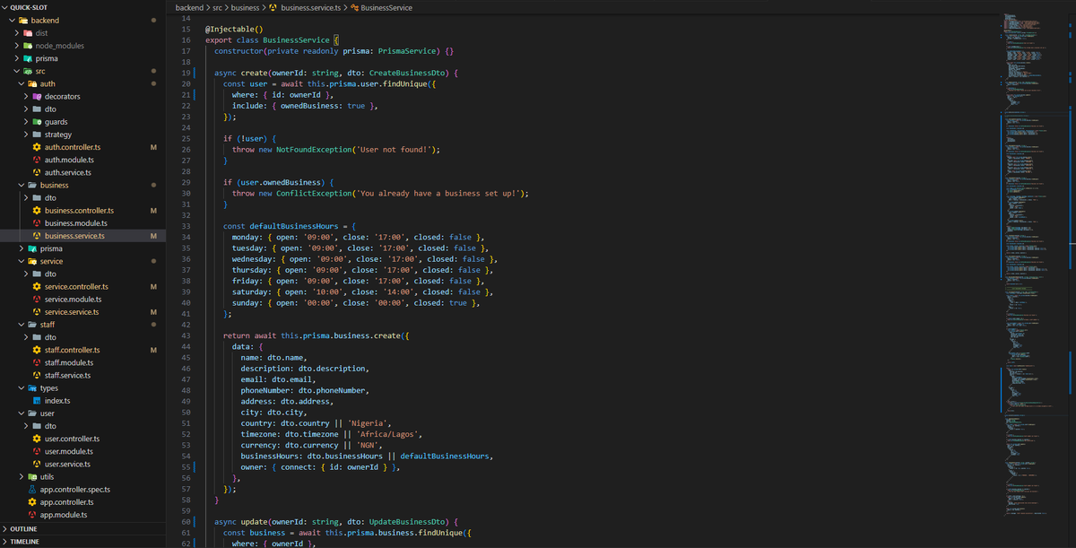 demoladevop's tweet image. Been off twitter for a while.

I’ve been building a booking system with @nestframework  + @prisma &amp;amp; the flow of writing controllers, guards, services, and DTOs has honestly been a joy. NestJS just makes backend architecture feel organized and scalable

Big fan of this framework.