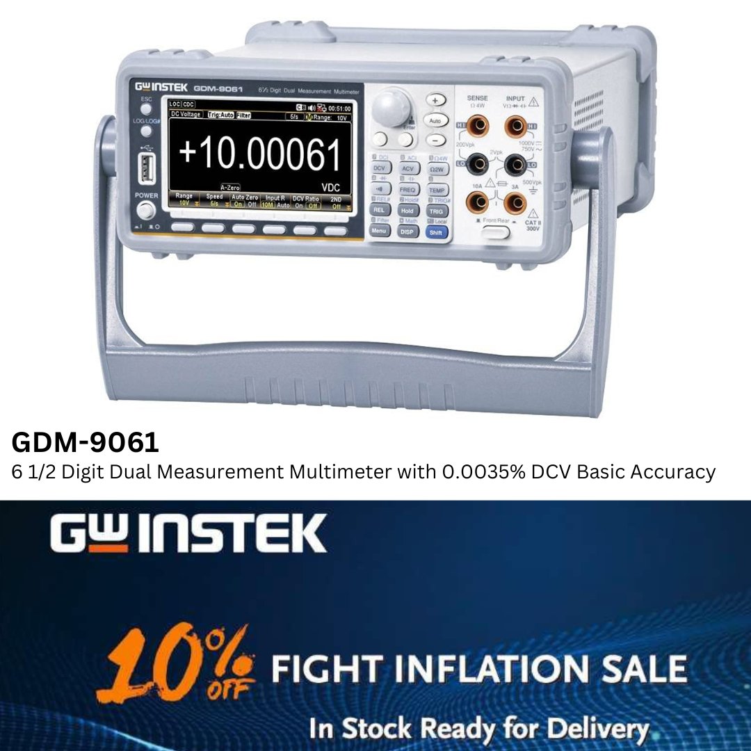 TestEquipDepot's tweet image. Amp Up Your Savings: Final Days for 10% Off Instek! - mailchi.mp/testequipmentd…