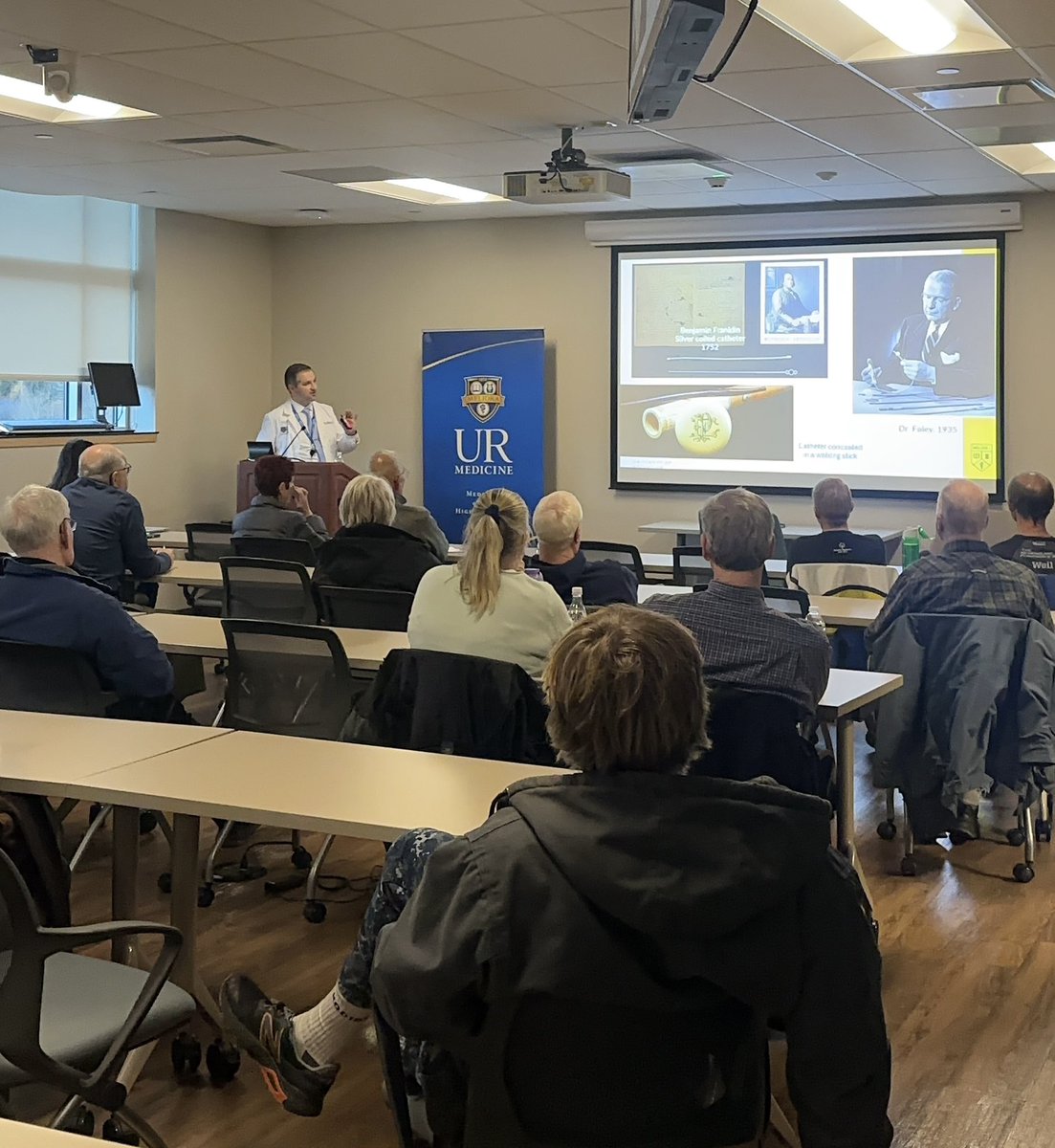 Dr. Scott Quarrier sharing insights on Benign Prostatic Hyperplasia during our patient education seminar “BPH 101: Latest Advancements &amp; Treatments”

Thank you to all who joined! 

<a href="/squarrier/">Scott Quarrier MD MPH</a> #bph #urology #psa #prostate #bladder #movember
