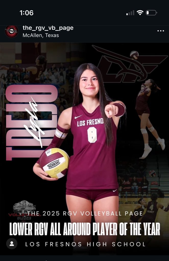 Words cannot express how proud I am of this girl! She’s done a phenomenal job this year and has put in the hard work starting from day 1! So glad she’s getting the recognition she deserves and shining through the hardships she’s endured! Keep being you <a href="/lyla_trejo8/">Lyla Trejo</a>