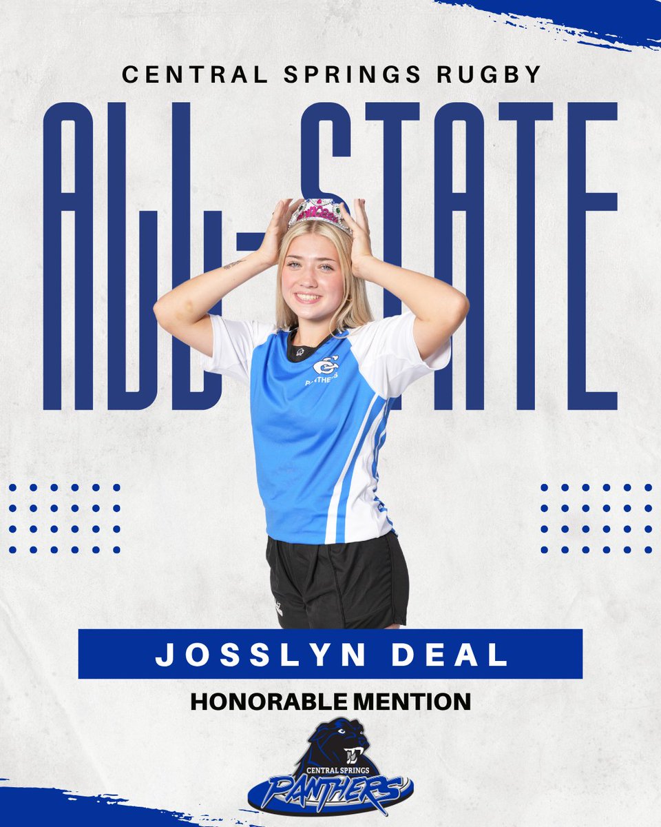 CS_Panthers's tweet image. We can’t forget about our girls’ rugby All-State selections! Congratulations, Josslyn and Erica!