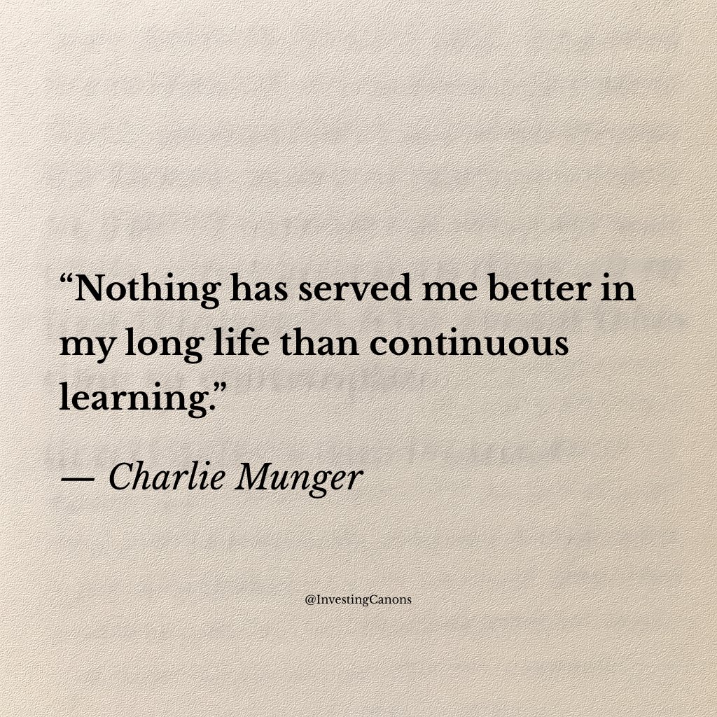 Investment Wisdom (@investingcanons) on Twitter photo 