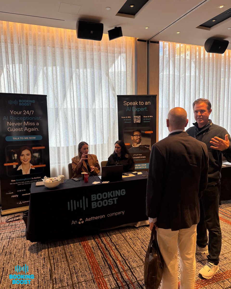 Aetheronhq's tweet image. Thank You from Aetheron &amp;amp; BookingBoost

What an incredible few days at the Maximum Occupancy Hotel + Accommodation Industry Conference 2025 in Melbourne!

A huge thank you to the Maximum Occupancy team for organising such a fantastic event, we had a great time connecting with so…