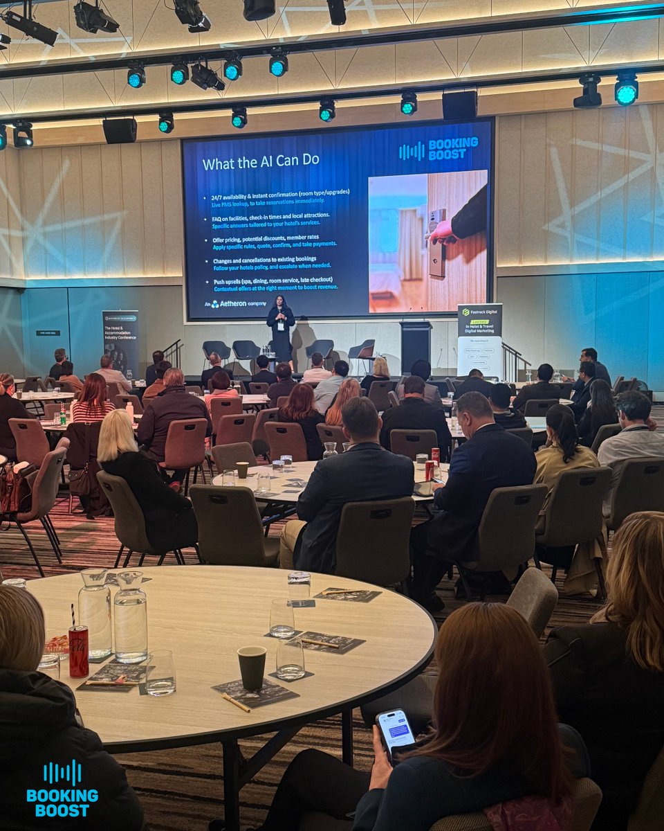 Aetheronhq's tweet image. Thank You from Aetheron &amp;amp; BookingBoost

What an incredible few days at the Maximum Occupancy Hotel + Accommodation Industry Conference 2025 in Melbourne!

A huge thank you to the Maximum Occupancy team for organising such a fantastic event, we had a great time connecting with so…