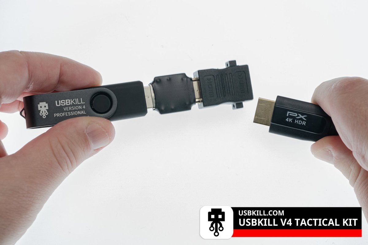 USBKill's tweet image. 🎥 HDMI Male in Tactical Kit: Ideal for testing high-definition video systems. l.usbkill.com/AhlWN 
#HardwareTesting #USBKillV4 #USBKill #Pentesting #infosec #security #RedTeam