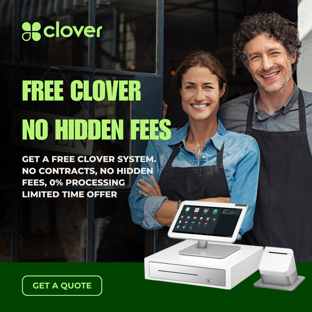 ThePOSExchange's tweet image. Upgrade your outdated POS system to a sleek Clover device—courtesy of POS Exchange. Free setup. No contracts. Just next-gen payments that work.
#Clover #FreeClover #POSsolutions #Square #Toast