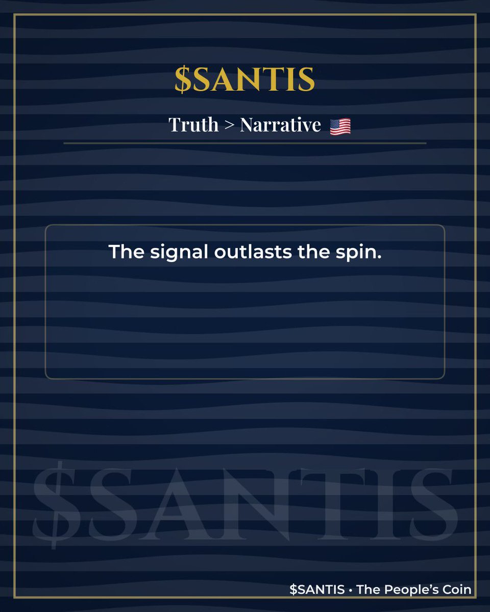 💥 $SANTIS | The People’s Coin 🇺🇸 tweet media