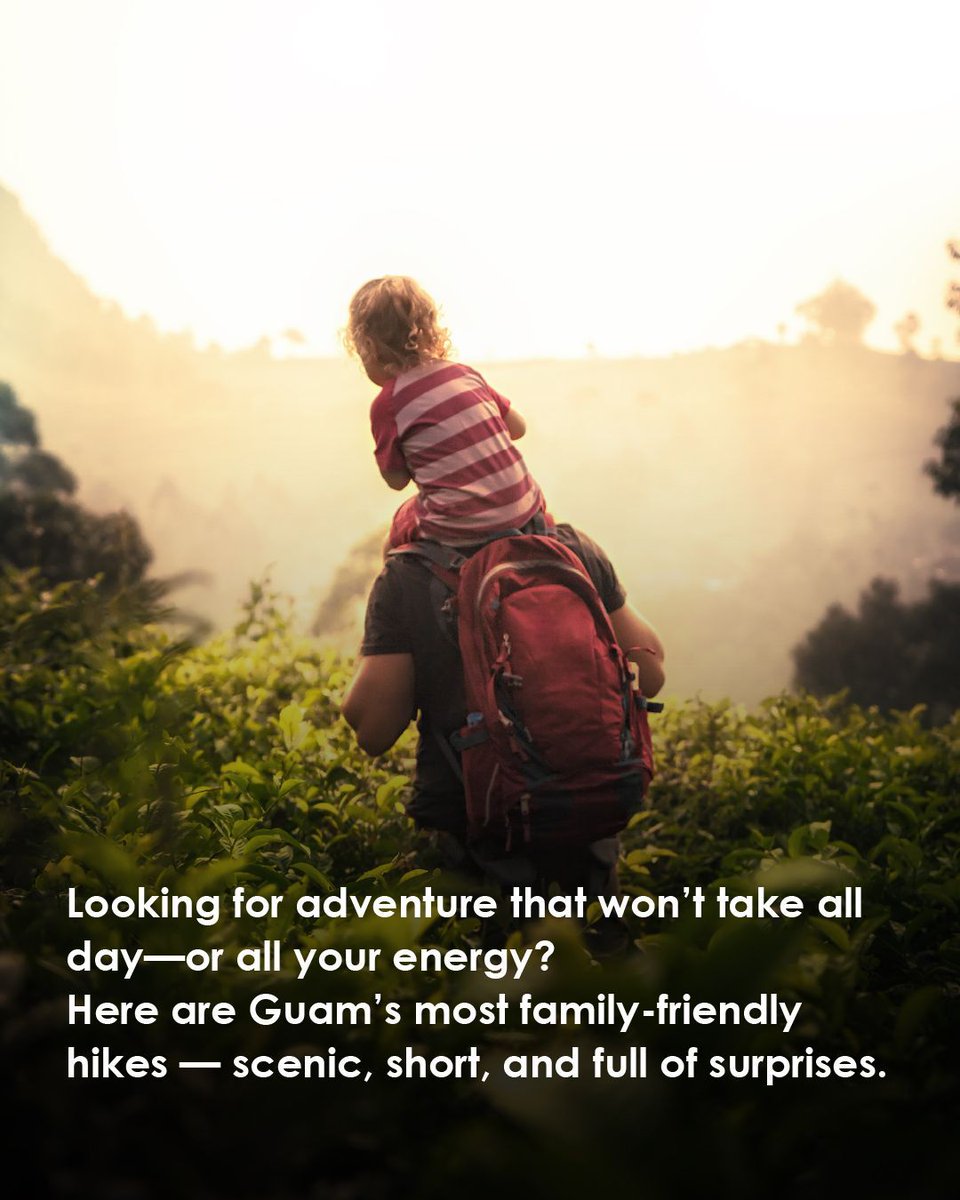 TheGuamGuide's tweet image. Short trails, big island views.
Check out five easy family hikes around Guam — from jungle paths to coastal lookouts.

Read the full list on TheGuamGuide.com

#TheGuamGuide #GuamHikes #ExploreGuam #IslandAdventures