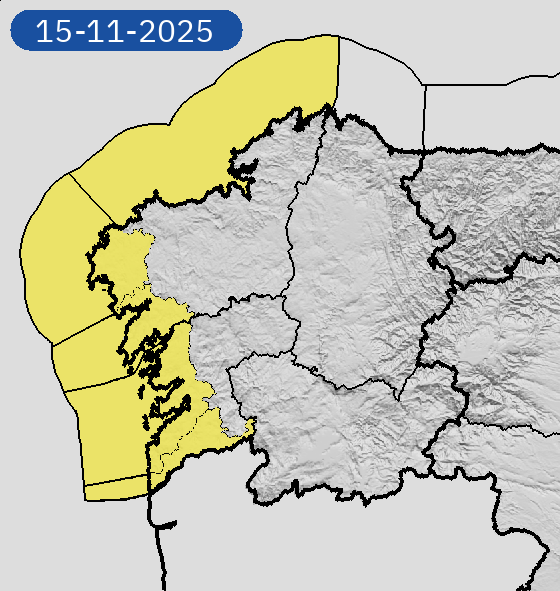 14/11 00:06 AVISOS HOY Y MAÑANA | Galicia: costeros y lluvias. Nivel máximo de aviso: amarillo.
Actualizaciones en aemet.es/es/eltiempo/pr…