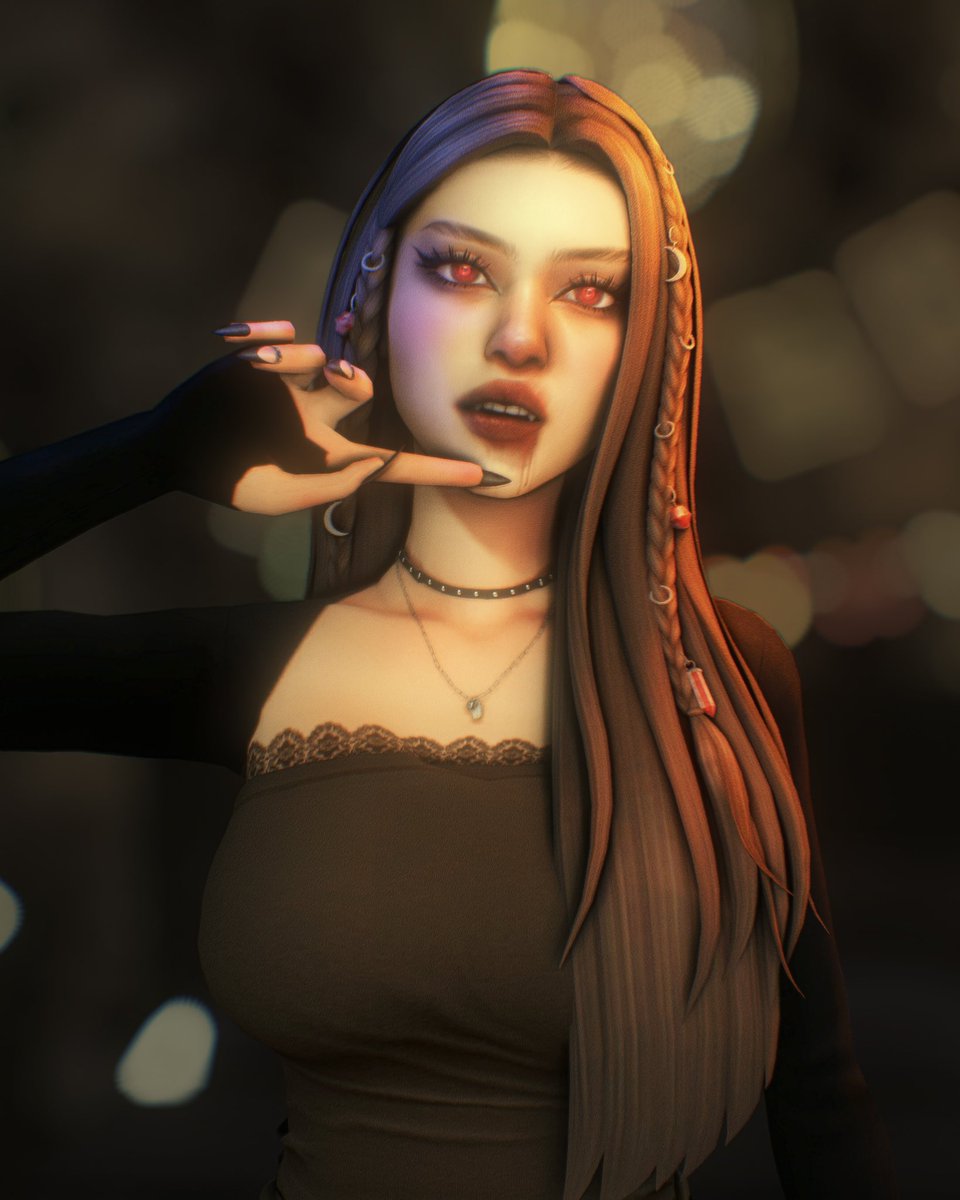 ghoulishwhims's tweet image. be careful she bites