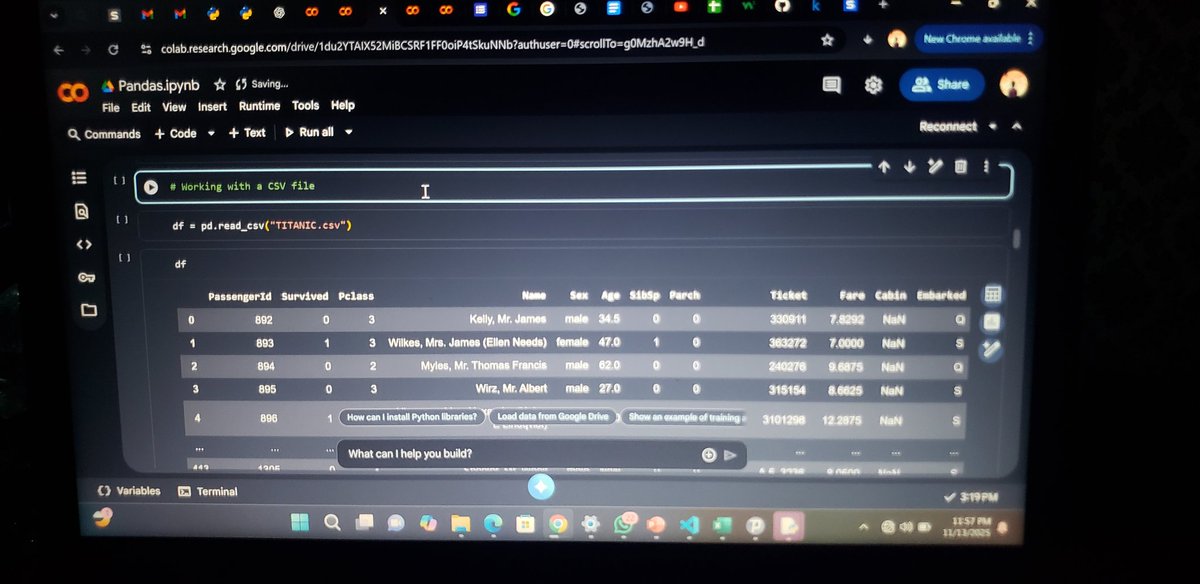 oyinpo's tweet image. 1 month into my AI/ML/DL journey with @TechCrushHQ — and it’s been nothing short of amazing!  
Learnt: Python, NumPy, Pandas &amp;amp; Data Modeling
Built my first data model from scratch
Overcame debugging &amp;amp; data wrangling challenges 

Birth of boom 💥 
#TechcrushOneMonthRecap #AI
