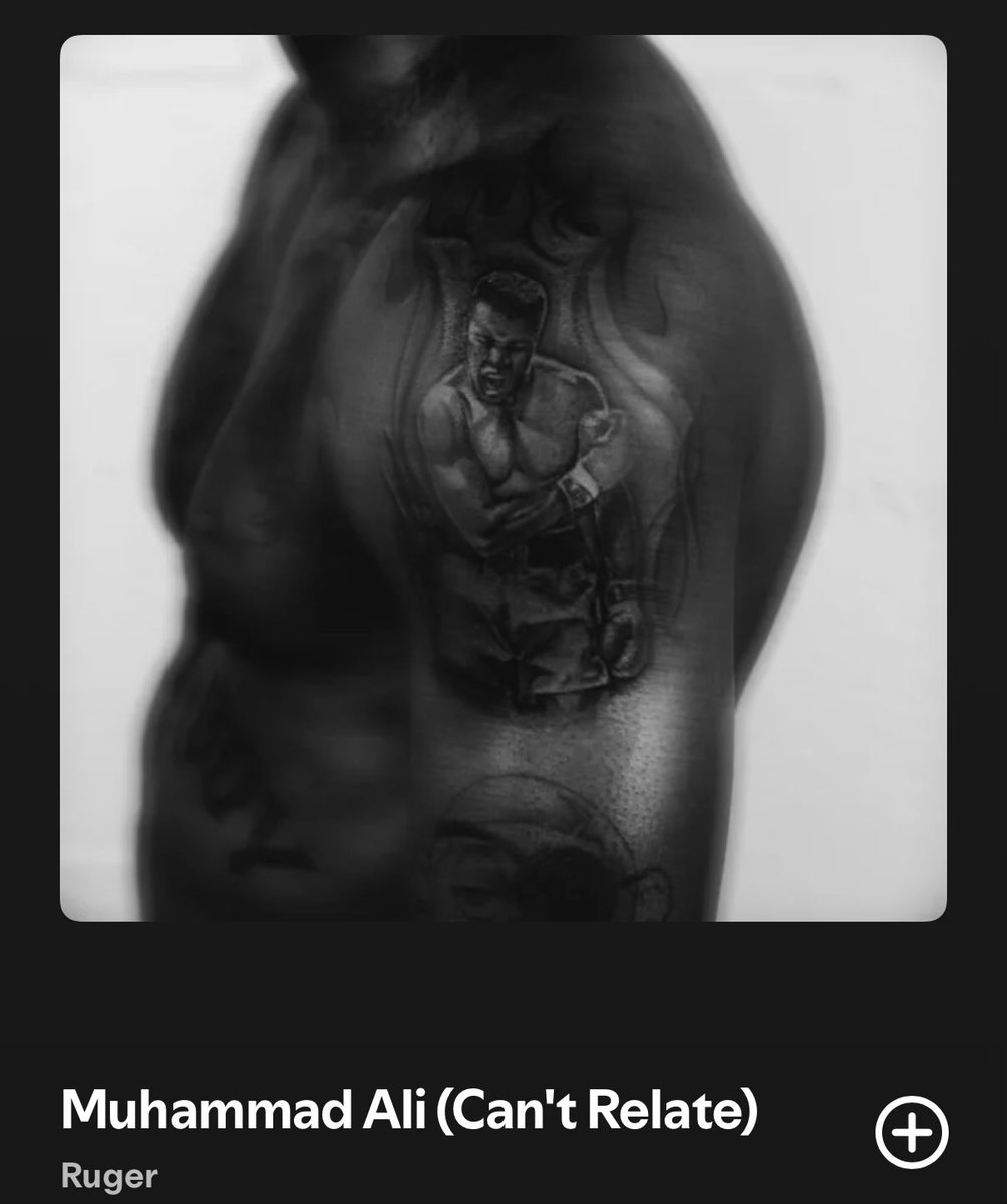 🚨 OUT NOW 🚨

👤 RUGER
📀 MUHAMMAD ALI (CAN’T RELATE)