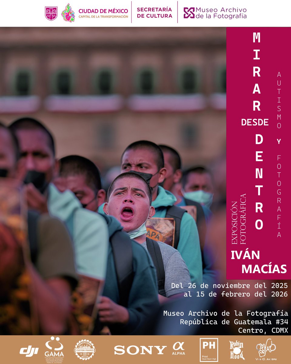 Hoy por fin puedo compartir ese viaje en “Mirar desde dentro: autismo y fotografía”, una exposición donde cuento, en seis capítulos visuales, cómo se ve y se siente el mundo desde mi neurodivergencia.