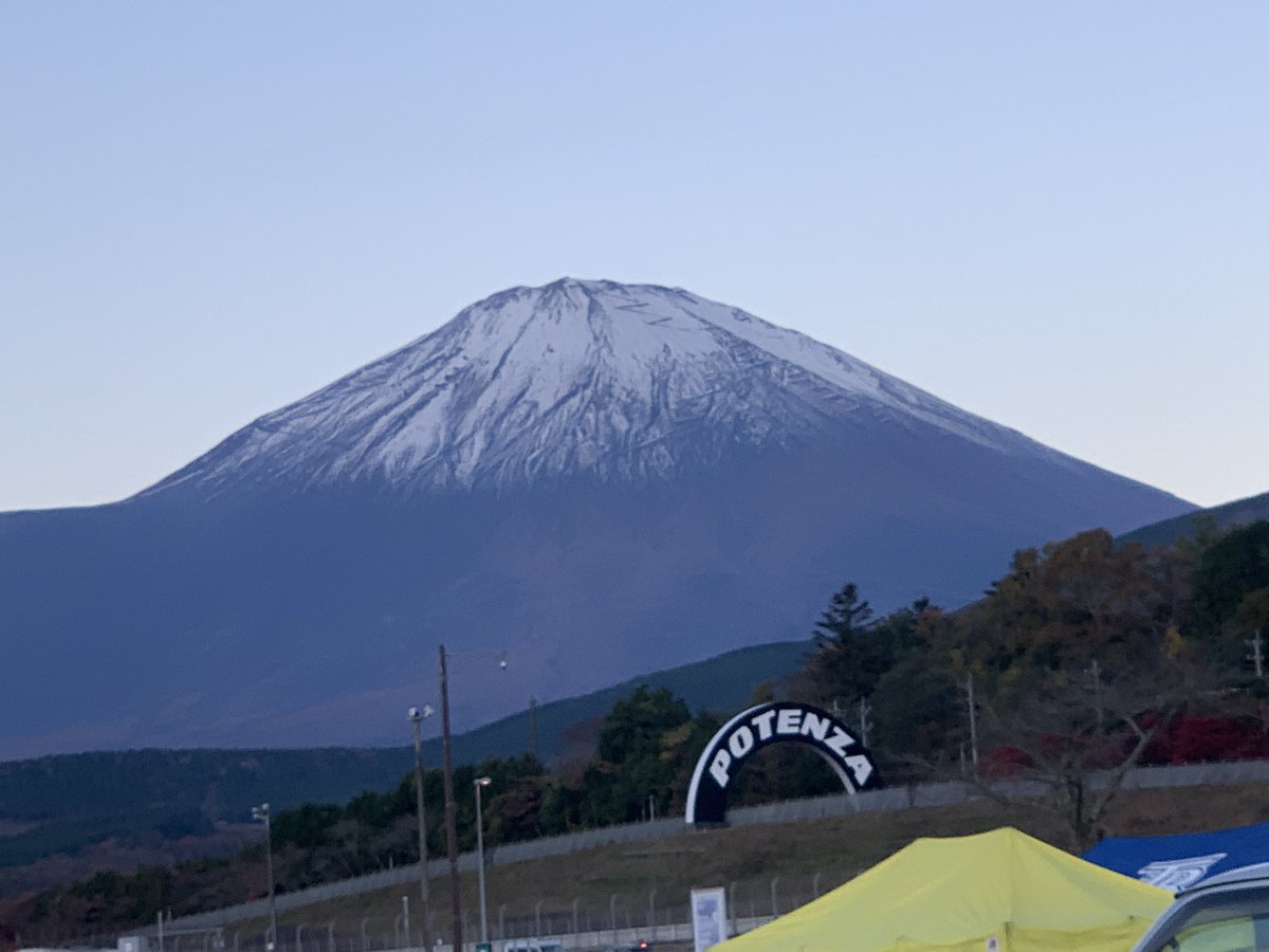 おはよー富士山🗻
