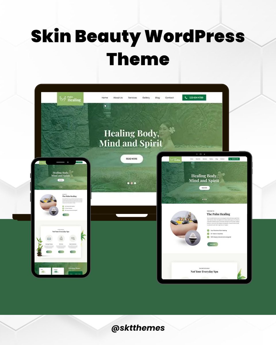 sktthemes's tweet image. Promote skincare services or beauty products online with a skin beauty WordPress theme.
sktthemes.org/shop/skin-beau…

#BeautyCare #SkinCare #WordPressDesign #SalonWebsite