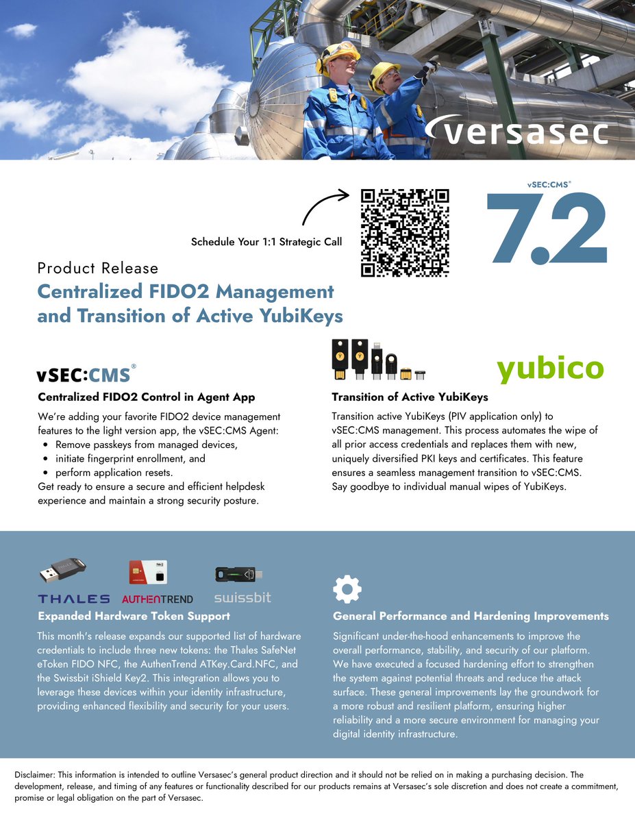 Versasec tweet media