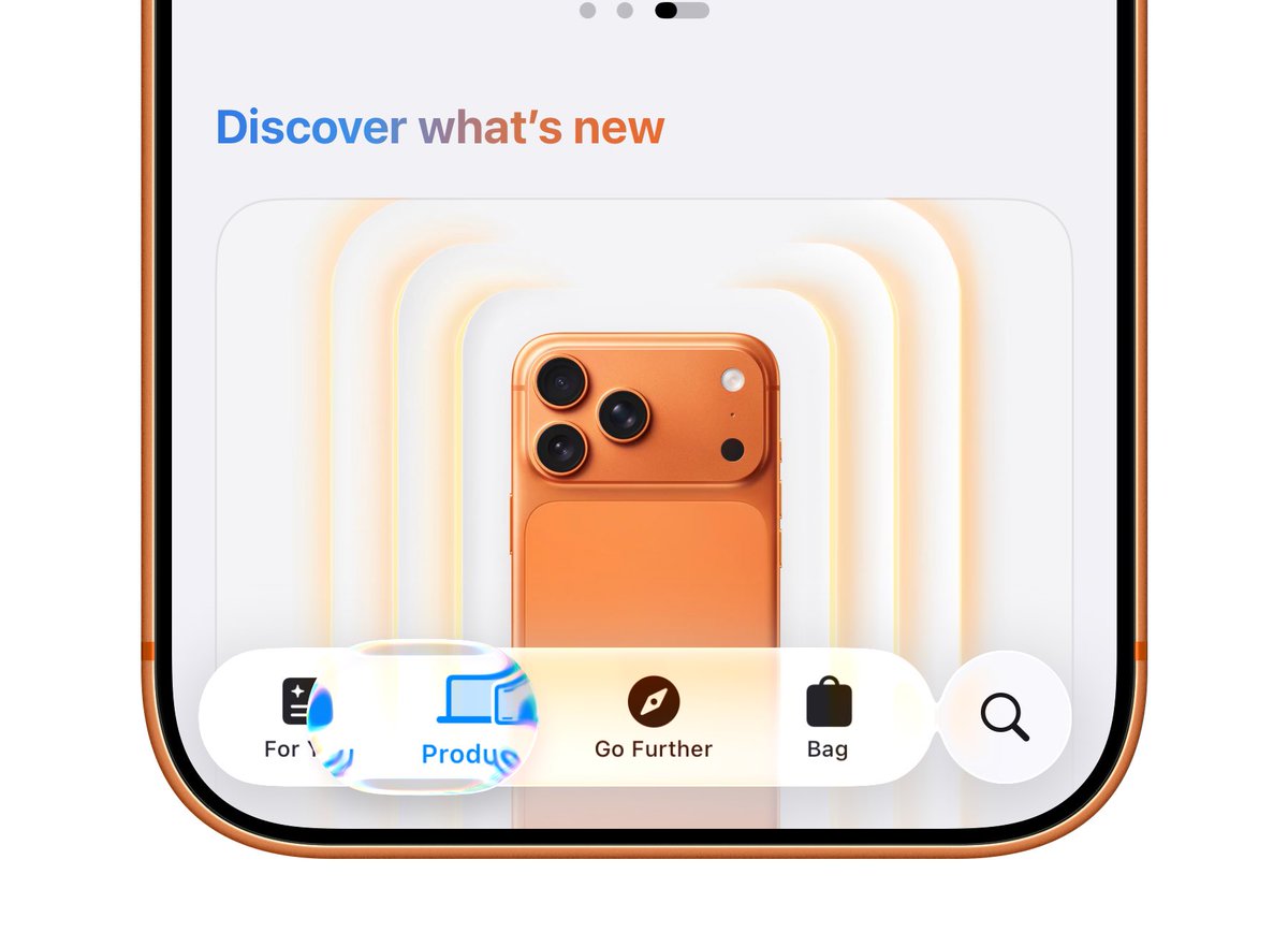 Por fin Apple Store se actualiza con nuevo icono y Liquid Glass #apple #ios262 #liquidglass
