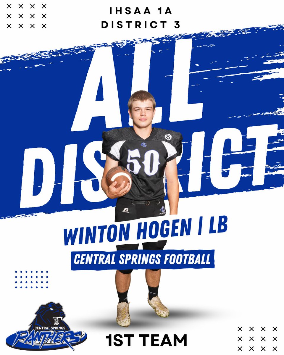 CS_Panthers's tweet image. And last but not least, our All-District Football selections! Congratulations, boys!