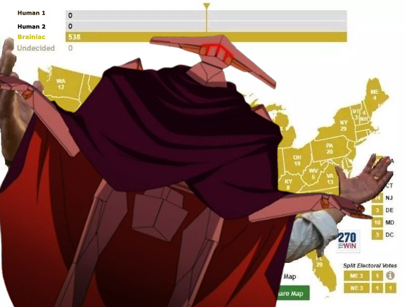 Brainiac Nation has never been stronger, Father!