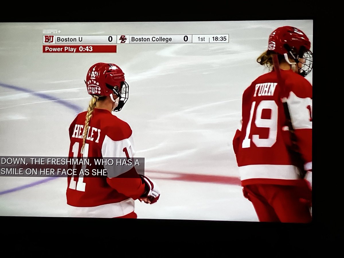 Now Watching Hockey <a href="/TerrierWHockey/">BU Women's Hockey</a> vs <a href="/BC_WHockey/">Boston College Women's Hockey</a>