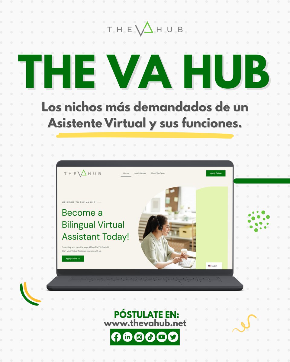 TheVAHubLatAm's tweet image. ¿Todavía no sabes qué tipo de Asistente Virtual quieres ser? 💻

Creamos esta guía para ayudarte a descubrir las especializaciones de asistentes virtuales que ofrecemos en The VA Hub y las tareas que mejor se adaptan a tus fortalezas.

#TrabajoRemoto #AsistenteVirtual