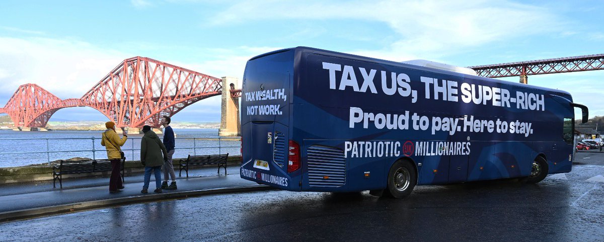 GBPolitcs's tweet image. 🚨NEW: A group called 'Patriotic Millionaires' call for increased taxes on themselves, despite there being a voluntary tax portal for them to do so