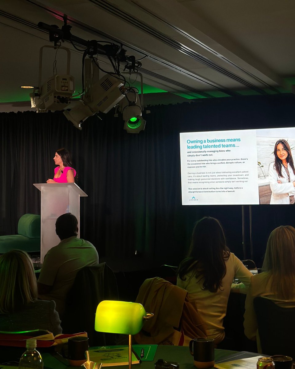 Sara had a great time speaking at #NeedleBiz2025 in Philadelphia! Grateful for the insightful conversations and the incredible aesthetics community that showed up. 
#LengeaLaw #MedicalAesthetics #MedSpaBusiness