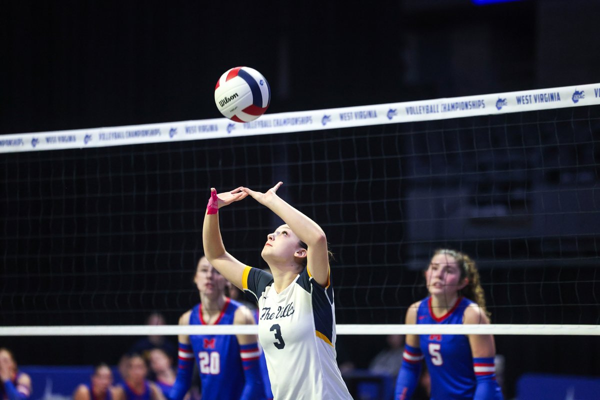 Class AAAA #2 Morgantown defeats #1 Hedgesville in the Championship match, 3-1.