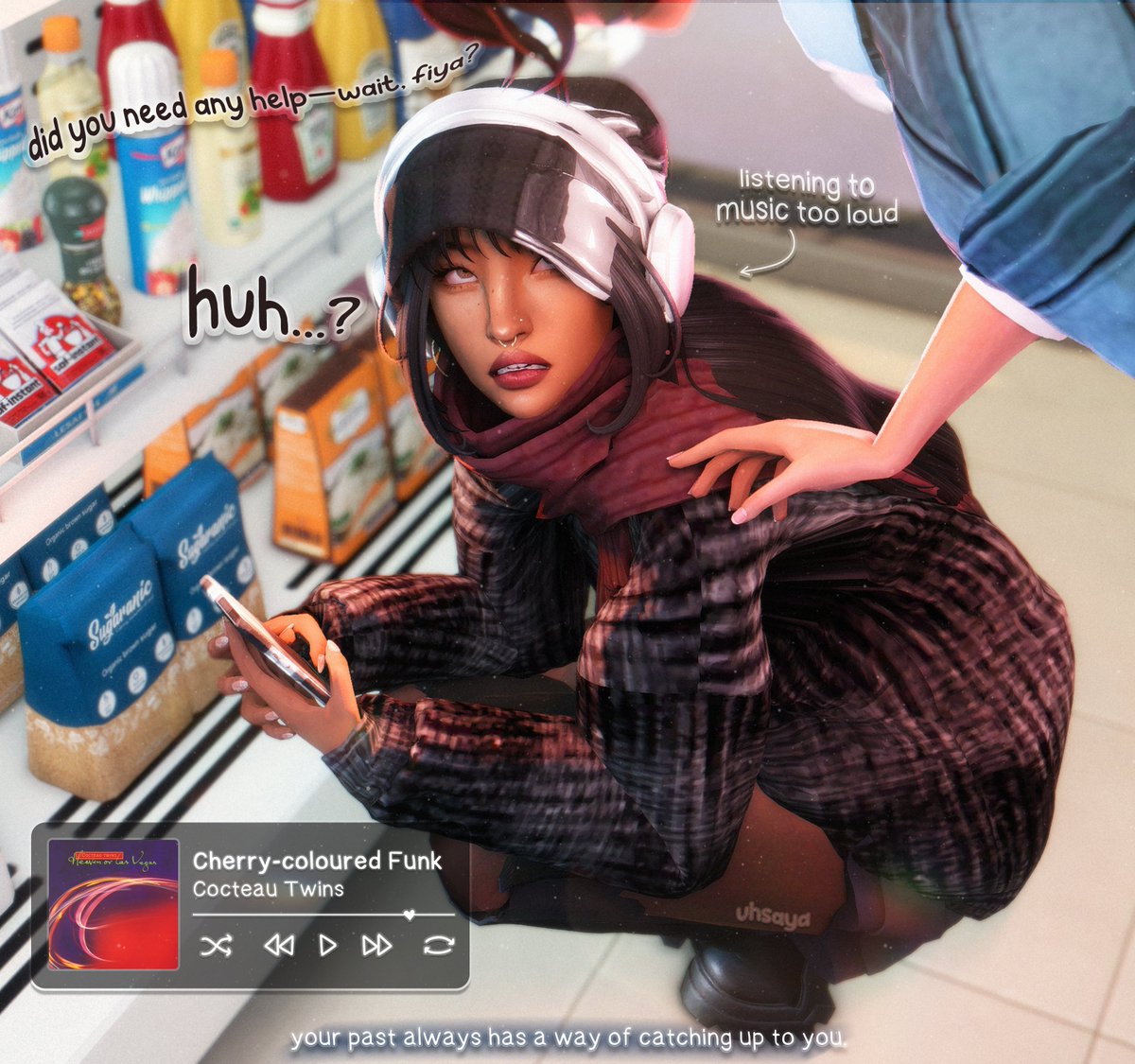 uhsaya's tweet image. an old friend